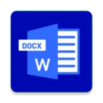 Logo of DocX Reader 2020 android Application 